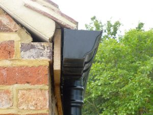 Streamline Guttering work on house close up